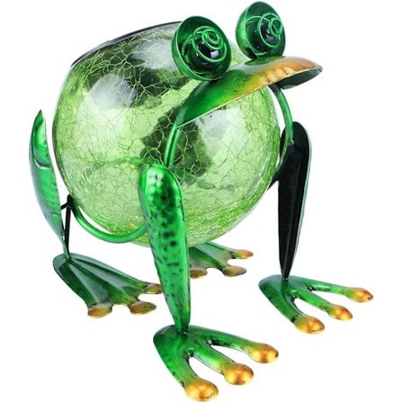 Vandafvisende Solcelledrevet Have Lanterne LED Frø Solcellelamper Udendørs Dekoration