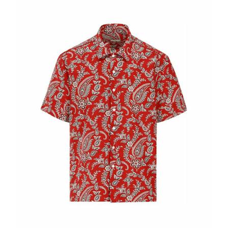 Etro, shirt Czerwony, Mężczyzna, Rozmiar: S