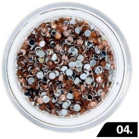 Zirkon stenar (Glas) - 1,5 mm - 200 st - 04