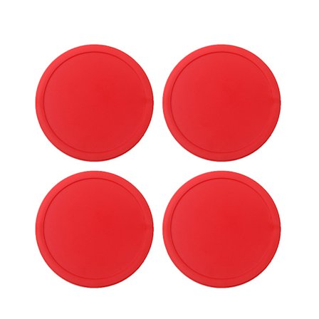 4 stykker holdbare plastik lufthockey pucke Underholdning bordspil Air Hockey pucke erstatningstilbehør