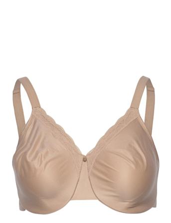 Co Bra Wired 3 Parties Lingerie Bras & Tops Full Cup Bras Beige CHANTELLE