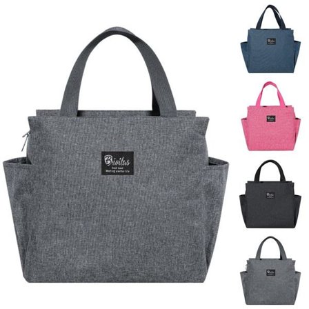 Voksne Barn Oppbevaring Fortykket Lunsjboks Bærbar Lunsjpose Rosa