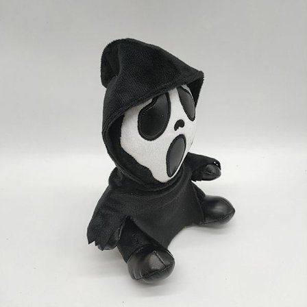 Ghostface täytetty lelu viikatemies Scream Ghost Face Toy Gift - spot-ale