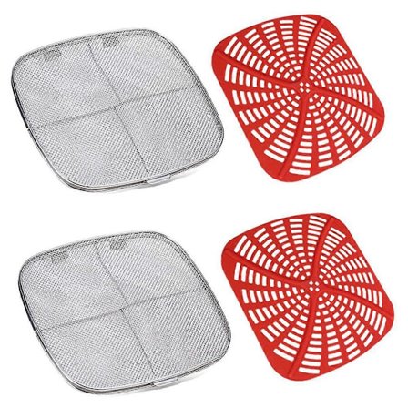 Roiskesuoja ja silikonitiiviste yhdistelmä Vaihto Uudelleenkäytettävä ilmakeittimen suojalevy sisätiloihin