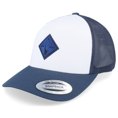 Iconic - Blau Trucker Cap - Surf Buddy Retro Navy/White/Navy Trucker @ Hatstore