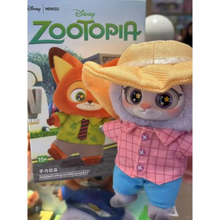 Zootopia vinyl plysj blindboks anheng dukke trendy leker