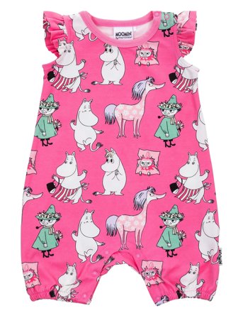 MUMIN Tjejgäng Playsuit - Pink - 80