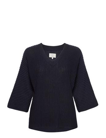 Nuirmelin V-Neck Pullover - Noos Pullover Blå Nümph