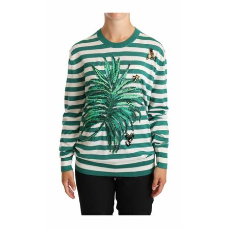 Dolce & Gabbana Long Sleeve Tops Grøn, Dame