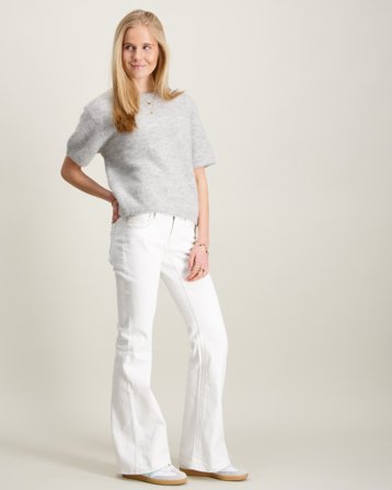 Gina Tricot Young Y for real low waist jeans Hvit Jeans Jente - Kids Brand Store