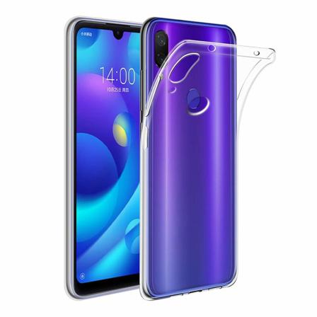 Xiaomi Mi 9 Lite Skal Stötdämpande Silikonskal Transparent