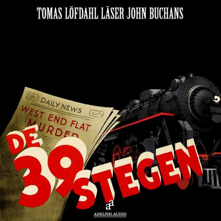 De 39 stegen - Ljudbok av John Buchan - CD