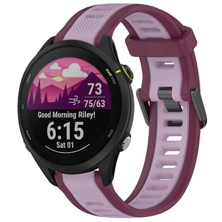 22mm Silikon Klockarmband För Garmin Forerunner 255