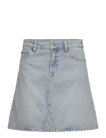 Ivy-Angie Skirt Wash Puerto Banus Kort Skjørt Blå IVY Copenhagen*Betinget Tilbud