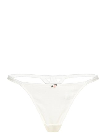 Pointelle Hl String T White Hunkemöller