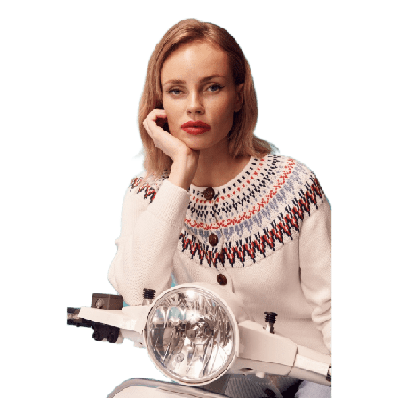 Jumperfabriken Joelle Cardigan Tröjor Dam Beige L