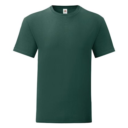 Fruit Of The Loom Mens Iconic T-Shirt (5-pack) XL Forest Green