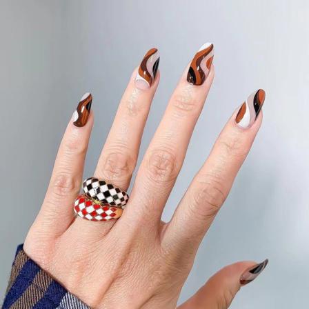 Manikyr Underströmsvind Nagellapp 24st