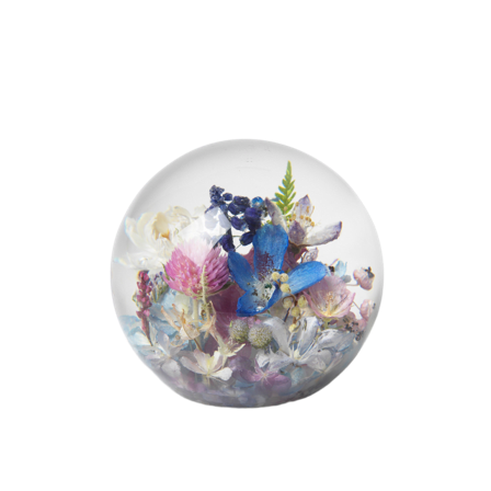 In Flore Ängsblommor Pappersvikt, Brevtyngd Inredningsdetaljer Flerfärgad 8 cm