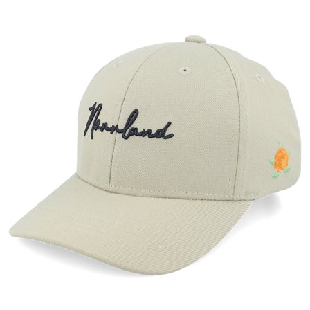 SQRTN - Beige Adjustable Cap - Life Hooked Cap Soft Green Adjustable @ Hatstore