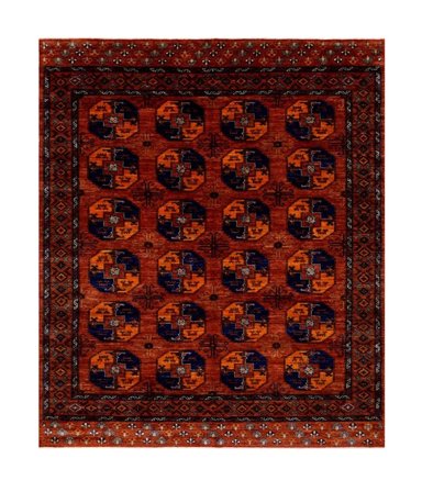 Handknuten Kunduz Matta 249X292