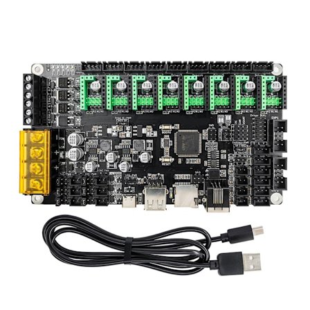 Monster8 Kontrollkort 32Bit 168Mhz för 3D-skrivardelar 8 Axis för Voron Marlin Skrivare för Monster 8 V1.0 Moderkort