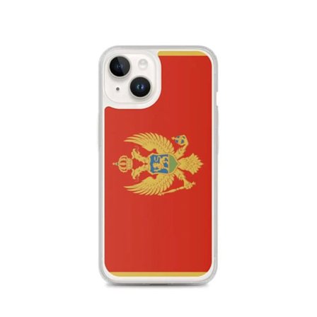 Coque Telefon Flagga Montenegro - iPhone 14