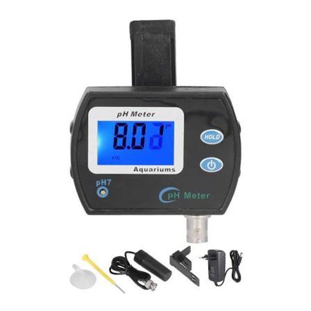 Digital LCD PH-mätare Vatten PH-testare med Ersättningsprob - Hög Noggrannhet - för Vattenkvalitetstest