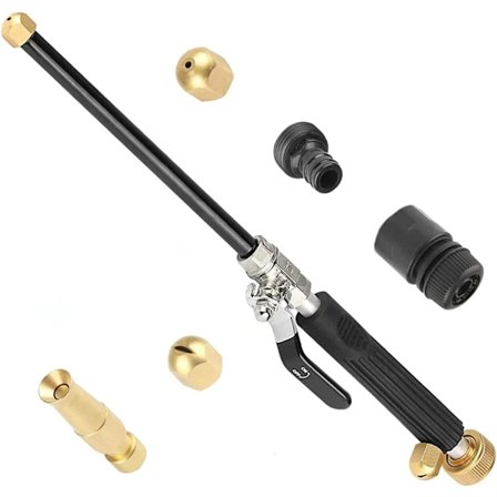 Trycktvättar, Trycktvättsmunstycke Justerbart Glas