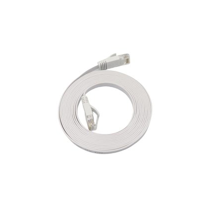 MicroConnect U/UTP CAT6A 3M White Flat