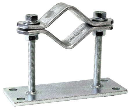 Televes 241353 Rörklammer 0-75 mm från vägg, RK-50/76, Antennmateriel