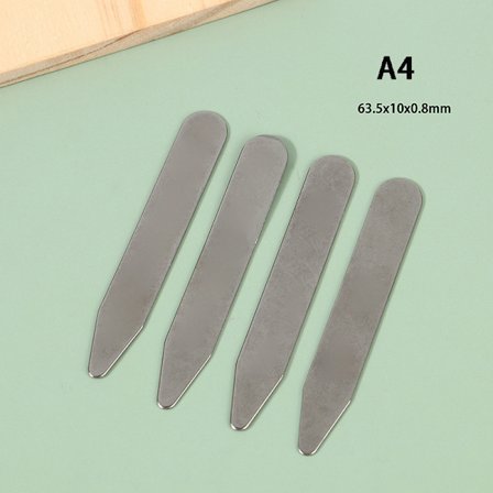 Skjorte Vinkelfiksering Clips Beklædningstilbehør Pladejern S