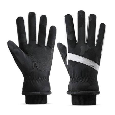 Varme Handsker Ridehandsker SORT&SØLV