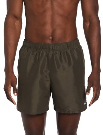 NIKE SWIM Nike 5" Volley Short Solid - Khaki green - S