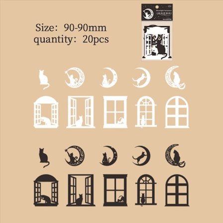 20 stk Scrapbogsmateriale Dekorativt papir 1 1