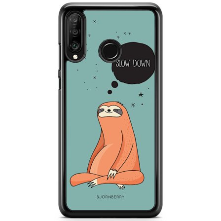 Bjornberry Hårdskal Huawei P30 Lite - Slow Down Sengångare