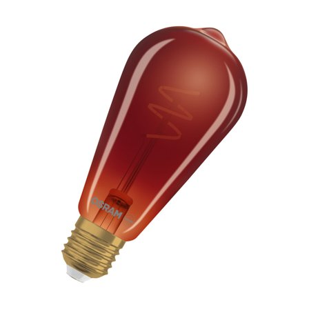 Osram SPIRAL EDISON DIM KOPPAR LED-lampa E27, 3 W, 45 lm, Belysning