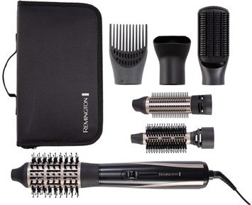 Remington AS7700 Blow Dry Style – Caring 1200W Airstyler - Kraftfull varmluftsborste med sex stylingtillbehör