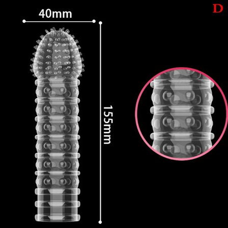 22 Styles Blød Genanvendelig Krystal Hud Penisring Forsinkelse Udvidelse Ekspansion Legetøj til Voksenfest