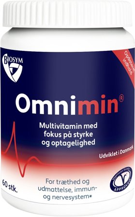 3 for 2 - Biosym Omnimin 60 tabl, Helse & Madvarer, Vitaminer, Multivitaminer