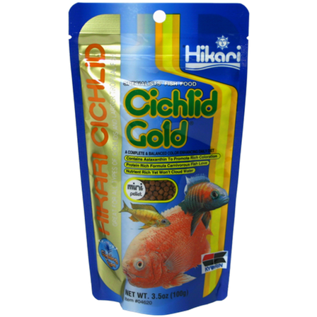 Hikari - Ciklid Gold Sinking Mini 100 g - Akvaristikk - Fiskefôr & fiskemat - Fôrpellets & sticks - ZOO.no