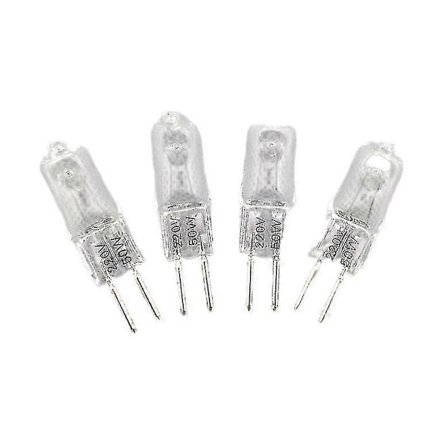 5 stk. 220v G5.3 35w/50w Bas Halogen Jc Type Pærer Lampe Gult Lys (FMY) 35W