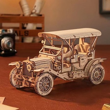 3D-pusselbukett i trä, blomsterhantverkssats i trä, eviga blommor, romantisk födelsedagspresent till mors dag