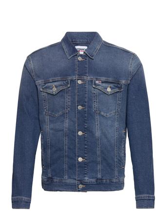 Regular Trucker Jacket Bg1132 Dongerijakke Denimjakke Blå Tommy Jeans*Betinget Tilbud