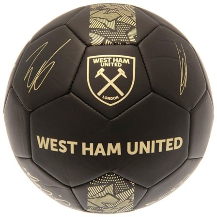 West Ham United Træningsbold Signature Gold
