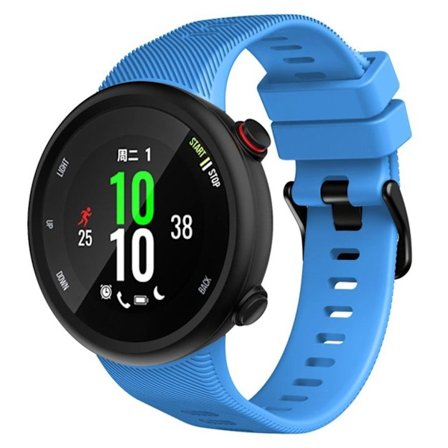 Garmin Forerunner 45 hållbart klockarmband i silikon - Himmelsblå