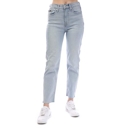 DKNY Dam/Dam Waverly Jeans med Rå Kant 28R Lila