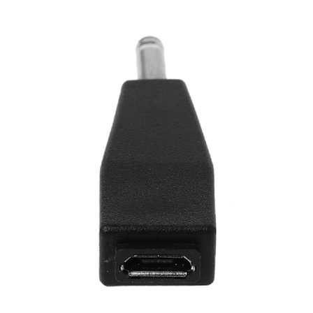 Lättvikt Micro USB till DC 3.5x1.35mm Kontakt Konverterare för Spelenhet