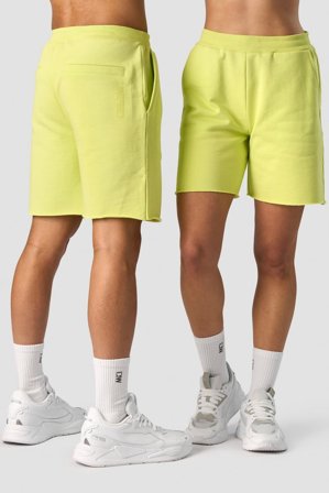 ICANIWILL - Unified Sweat Shorts Yellow - Herre - ICIW