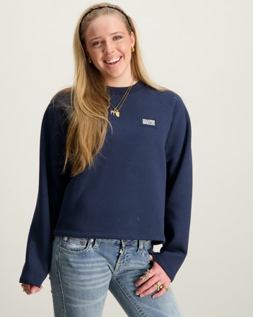 Mads Norgaard Standard Alia Sweatshirt Niebieski Swetry Dziewczyna - Kids Brand Store